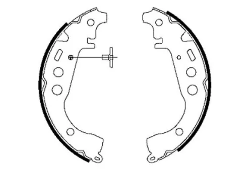 Remblokkenset TEXTAR 91053500)