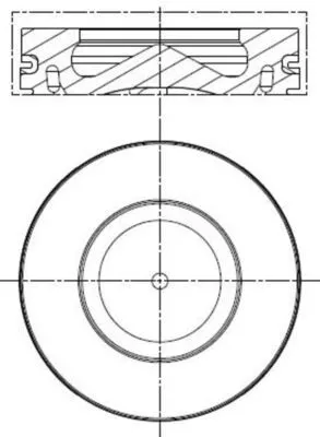 Zuiger MAHLE 081 PI 00100 000)