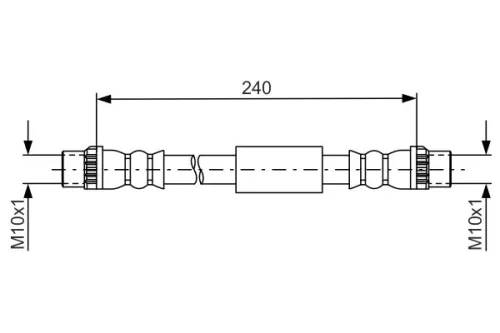 Remslang BOSCH 1 987 481 666)