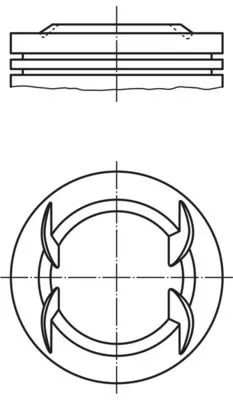 Zuiger MAHLE 011 PI 00111 000)