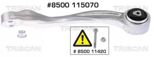 Draagarm/achterwielophanging TRISCAN 8500 115070)