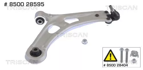 Draagarm/achterwielophanging TRISCAN 8500 28595)