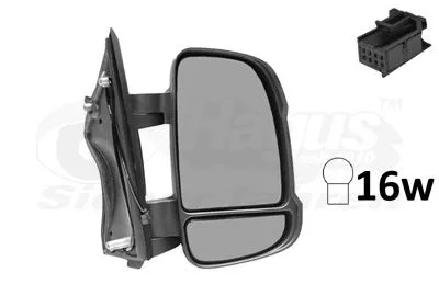 Exterior Mirror VAN WEZEL 0983802)