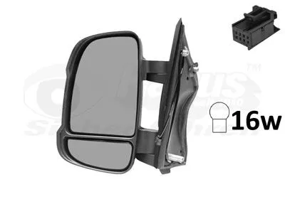 Exterior Mirror VAN WEZEL 0983807)
