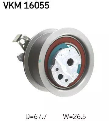 Tensioner Pulley, timing belt SKF VKM 16055)