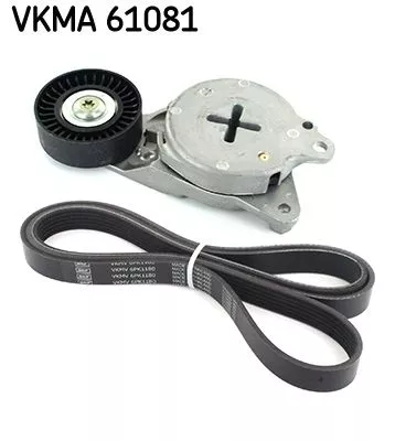 V-geribbelde riemset SKF VKMA 61081)