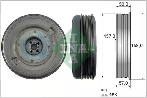 Riempoelie, krukas Schaeffler INA 544 0513 10)