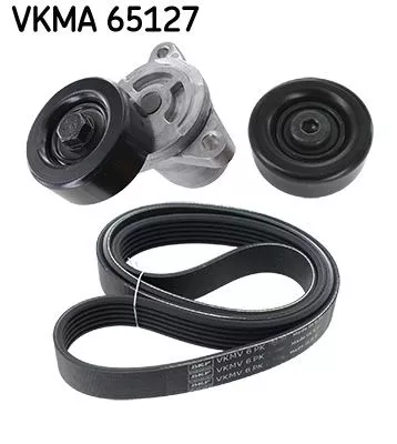 V-geribbelde riemset SKF VKMA 65127)