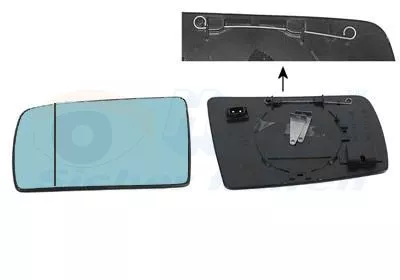 Spiegelglas, buitenspiegel VAN WEZEL 3031833)