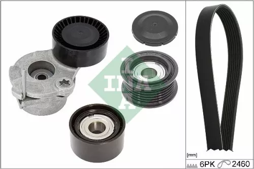 V-geribbelde riemset Schaeffler INA 529 0538 10)