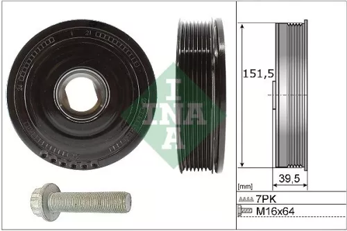 Riempoelieset, krukas Schaeffler INA 544 0177 20)