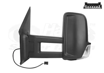 Exterior Mirror VAN WEZEL 3077825)