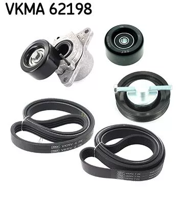 V-ribbed Belt Set SKF VKMA 62198)