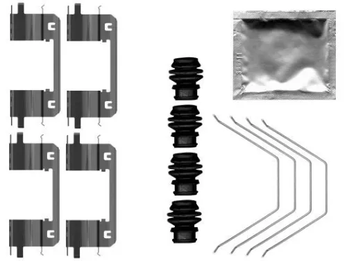 Accessoirekit, schijfremblokken TEXTAR 82559500)