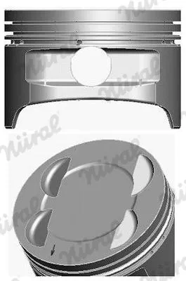 Piston NÜRAL 87-141300-20)