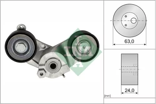 Riemspanner, V-geribbelde riem Schaeffler INA 534 0933 10)