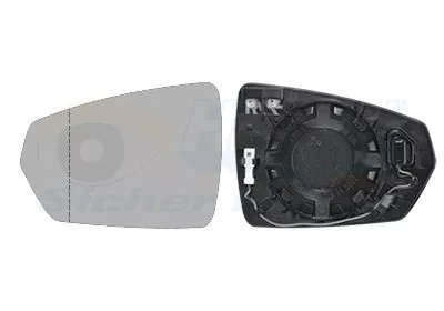 Spiegelglas, buitenspiegel VAN WEZEL 5751837)