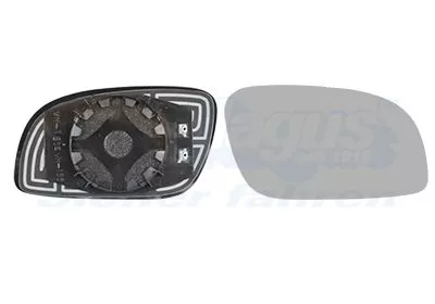 Spiegelglas, buitenspiegel VAN WEZEL 5856838)