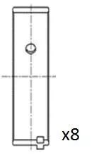 Drijfstanglager FAI AutoParts BB2011-STD)