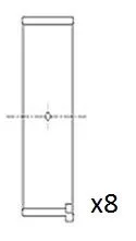 Drijfstanglager FAI AutoParts BB2035-STD)
