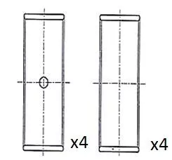 Drijfstanglager FAI AutoParts BB2041-STD)