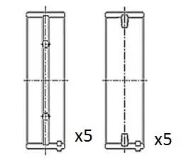 Krukaslager FAI AutoParts BM1029-STD)