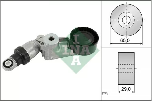Riemspanner, V-geribbelde riem Schaeffler INA 534 0792 10)