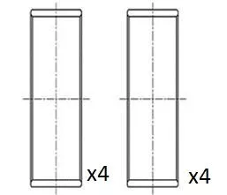 Drijfstanglager FAI AutoParts BB2067-050)