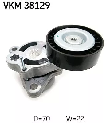 Riemspanner, V-geribbelde riem SKF VKM 38129)