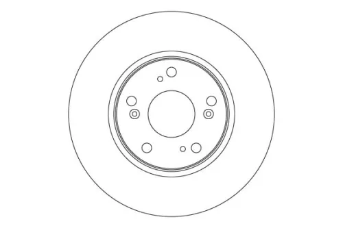 Remschijf TRW DF4610)