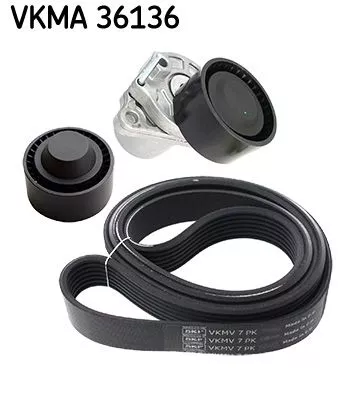 V-geribbelde riemset SKF VKMA 36136)