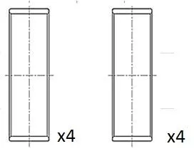 Drijfstanglager FAI AutoParts BB2026-STD)