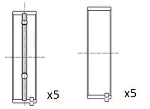 Krukaslager FAI AutoParts BM1006-STD)