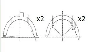 Drukring, krukas FAI AutoParts BT3011-STD)