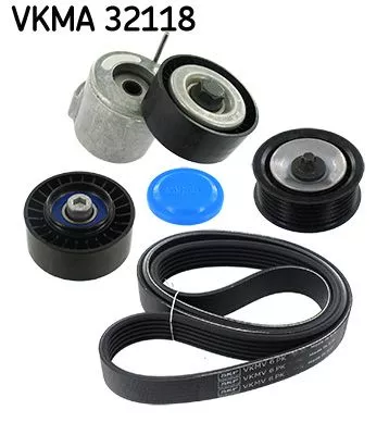 V-ribbed Belt Set SKF VKMA 32118)