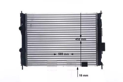 Radiator, motorkoeling MAHLE CR 15 000S)
