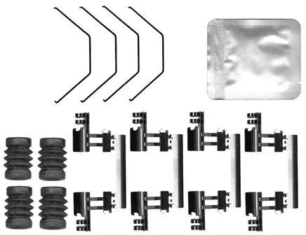 Accessoirekit, schijfremblokken TEXTAR 82562400)