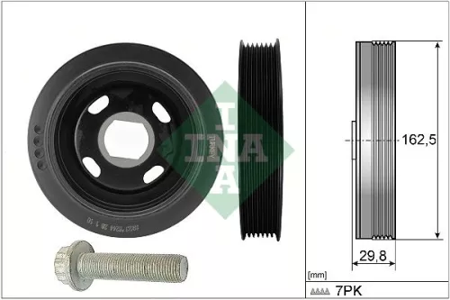 Riempoelieset, krukas Schaeffler INA 544 0179 20)