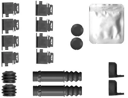 Accessoirekit, schijfremblokken TEXTAR 82561100)