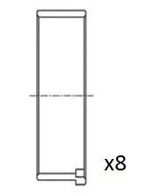 Drijfstanglager FAI AutoParts BB2052-STD)