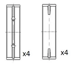 Krukaslager FAI AutoParts BM1015-STD)