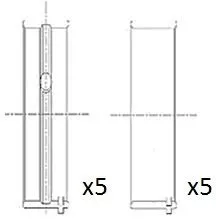Krukaslager FAI AutoParts BM1047-STD)