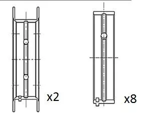 Krukaslager FAI AutoParts BM1053-STD)