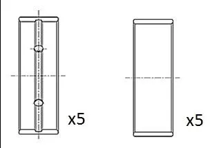 Krukaslager FAI AutoParts BM1058-STD)