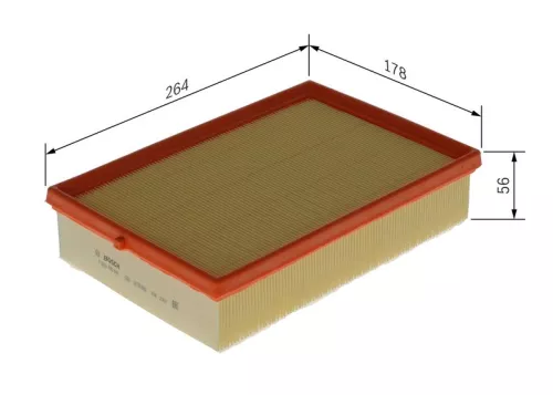 Luchtfilter BOSCH F 026 400 693)