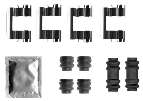 Accessoirekit, schijfremblokken TEXTAR 82542400)