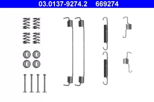 Accessoirekit, remschoenen ATE 03.0137-9274.2)