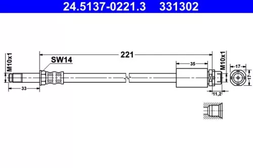 Remslang ATE 24.5137-0221.3)