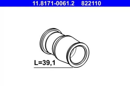 Geleidebus, remklauw ATE 11.8171-0061.2)