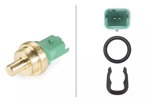 Sensor, coolant temperature HELLA 6PT 009 309-391)